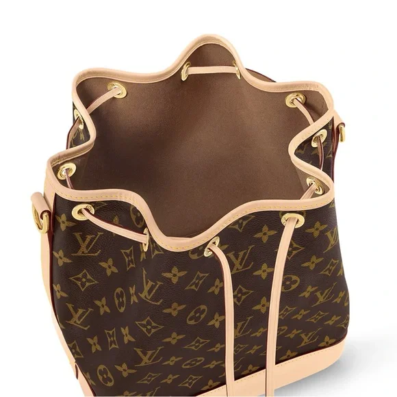 LIKE NEW CONDITION GORGEOUS AUTHENTIC LOUIS VUITTON PETITE NOE | FREE PINK LINER - Picture 5 of 15